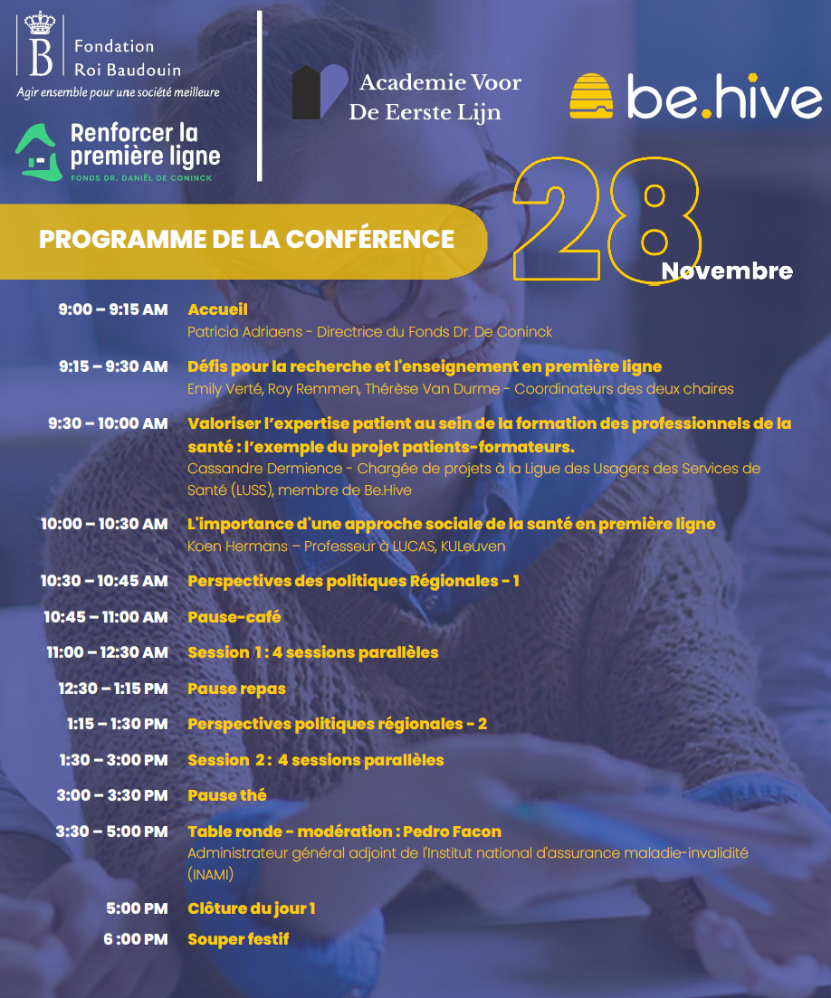 Programme day 1